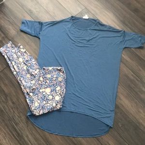 LuLaRoe Irma + Leggings set - S